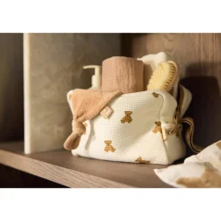 Jollein                    Trousse de Soins Waffle Mini Teddy Bear    Multicolore