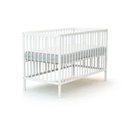 Jurababy Lit bébé Essentiel Blanc 60x120 cm