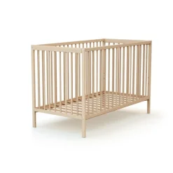 Jurababy                    Lit bébé Essentiel    Hêtre Brut            60x120 cm