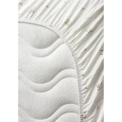 Kadolis                    Drap housse Coton Bio pour Lit bébé L'envolée    Multicolore            70x140 cm