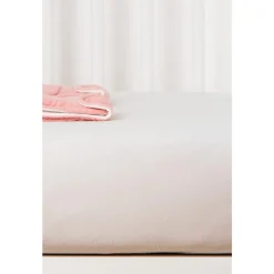 Kadolis                    Drap housse en coton bio pour lit bébé    Naturel            70x140 cm