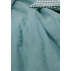 Kadolis Housse de Couette bébé Pur Coton Bio Certifié GOTS Azur 100x140 cm