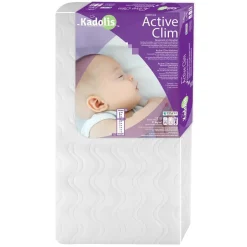 Kadolis                    Matelas Bébé Tencel Active Clim    Blanc            60x120 cm