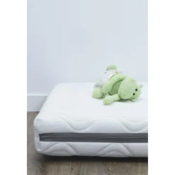 Kadolis Matelas Bébé Tencel Active Clim Blanc 60x120 cm