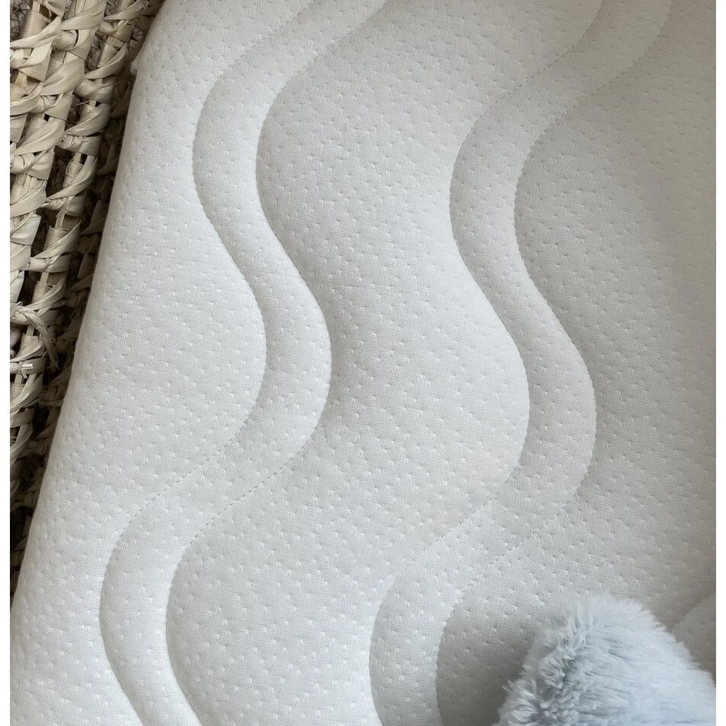 Kadolis Matelas couffin Cocolegend Blanc 30 x 76 cm