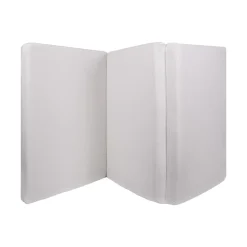 Kadolis Matelas de voyage pliant 3 parties Aloe R Blanc 60x120 cm