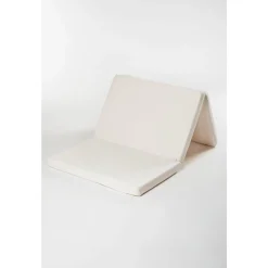Kadolis Matelas de voyage pliant 3 parties Aloe R Blanc 60x120 cm