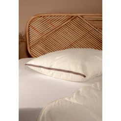 Kadolis                    Oreiller Adulte Maui Enveloppe Coton Bio    Blanc
