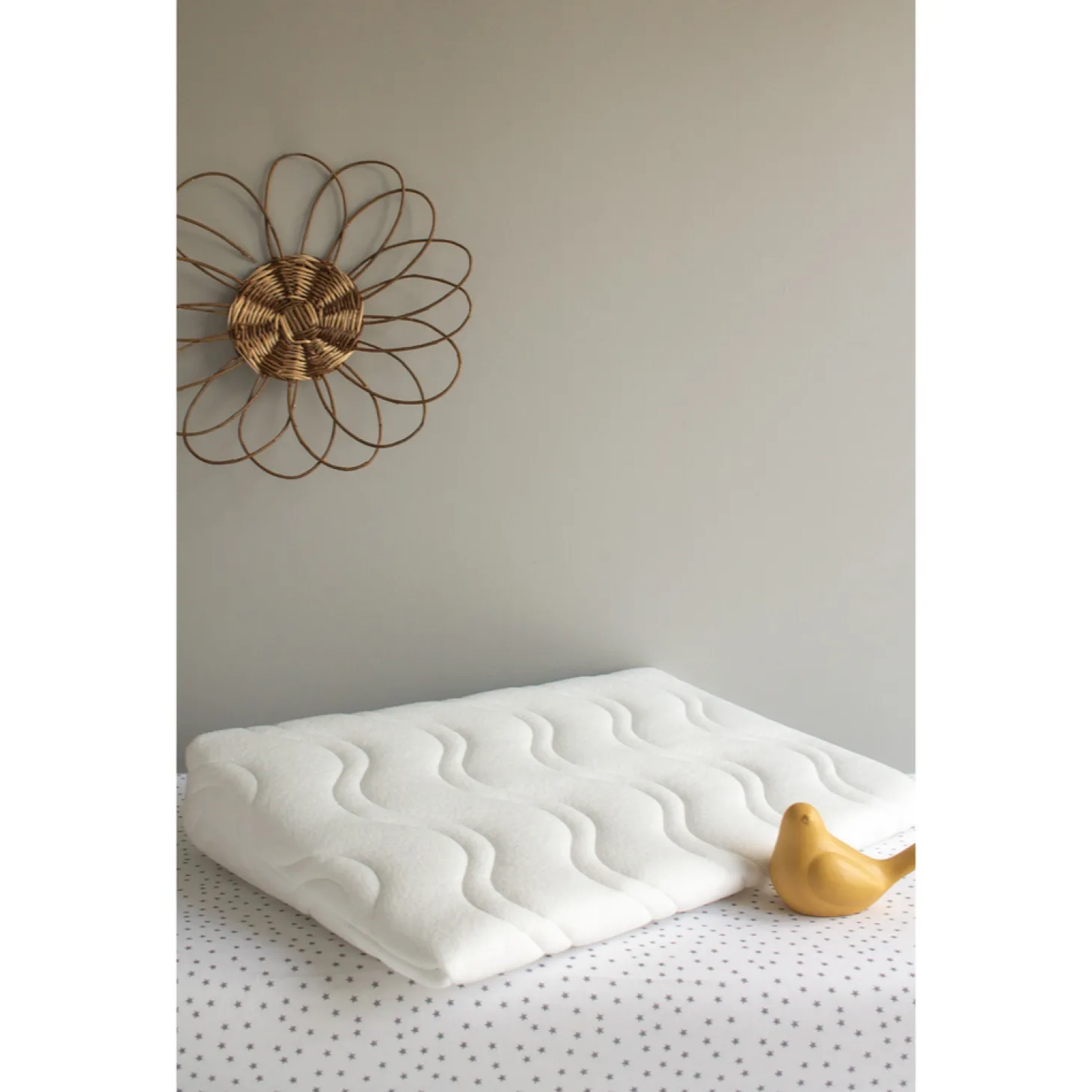 Kadolis Plan incliné Aloe R pour lit Blanc 70x140 cm