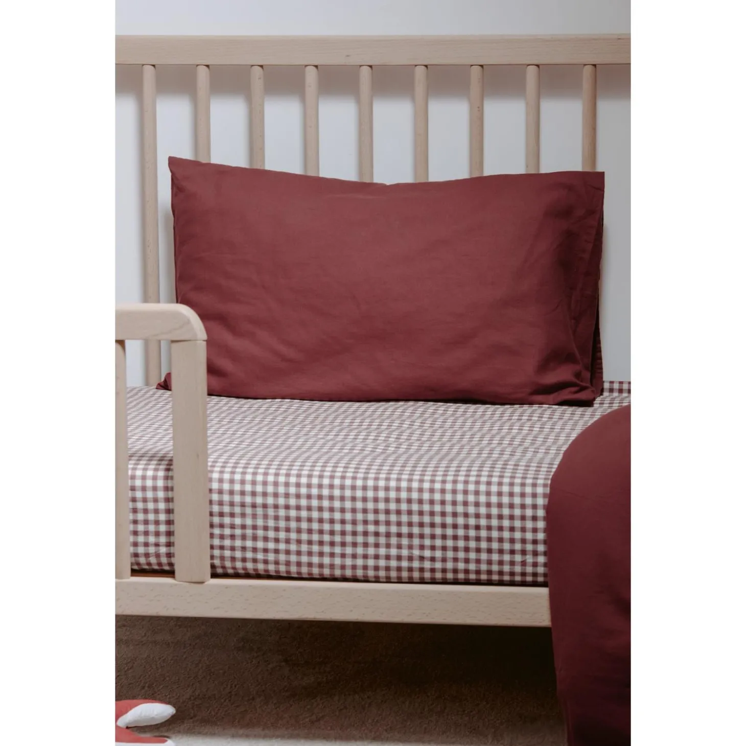 Kadolis Taie pur Coton Bio Certifié GOTS Sienne 40x60 cm
