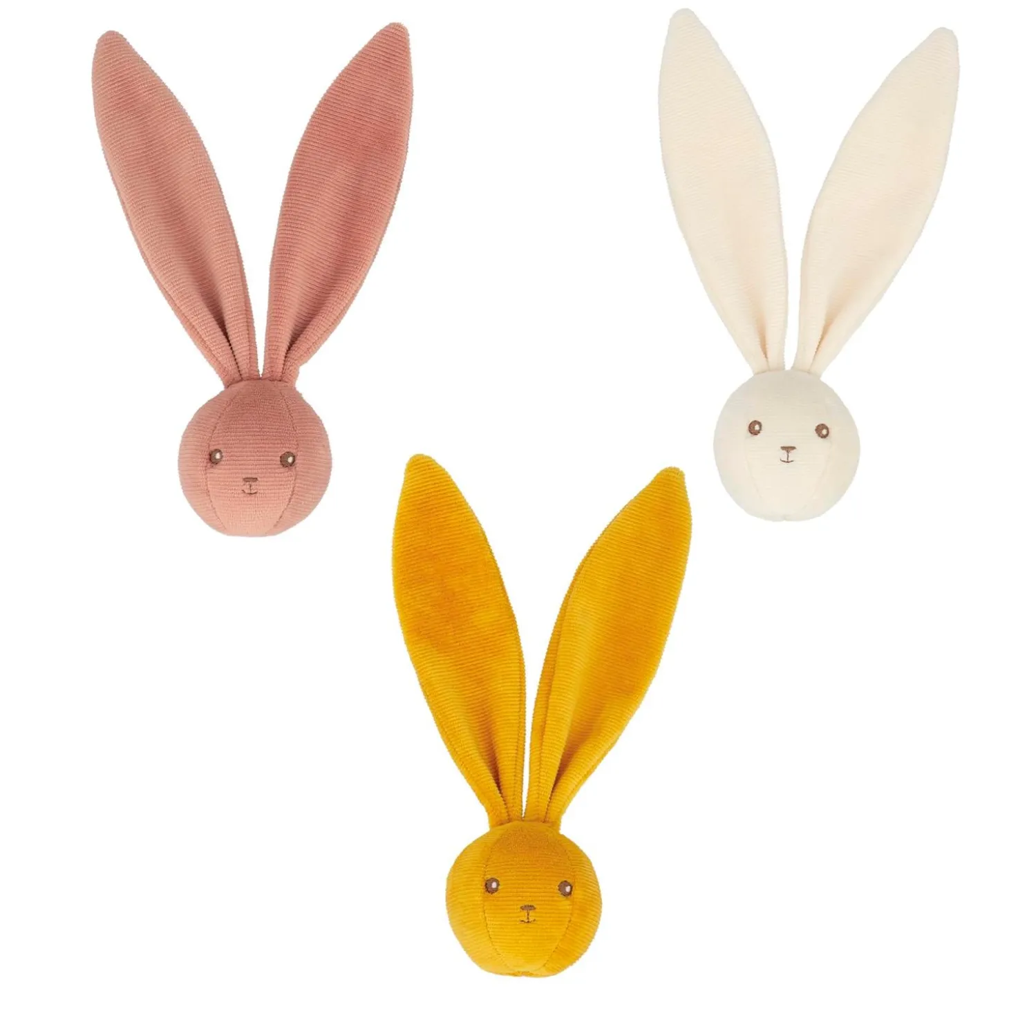 Kaloo Balle hochet lapin crème