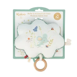 Kaloo                    Boite à musique tissu une souris verte    Vert
