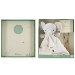 Kaloo Coffret Doudou Bola Elephant Gris