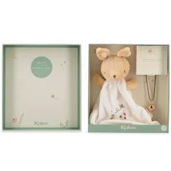 Kaloo                    Coffret Doudou Bola Lapin    Marron