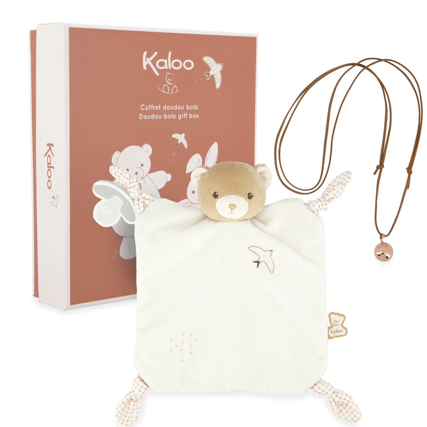 Kaloo Coffret Doudou Bola Ours Crème