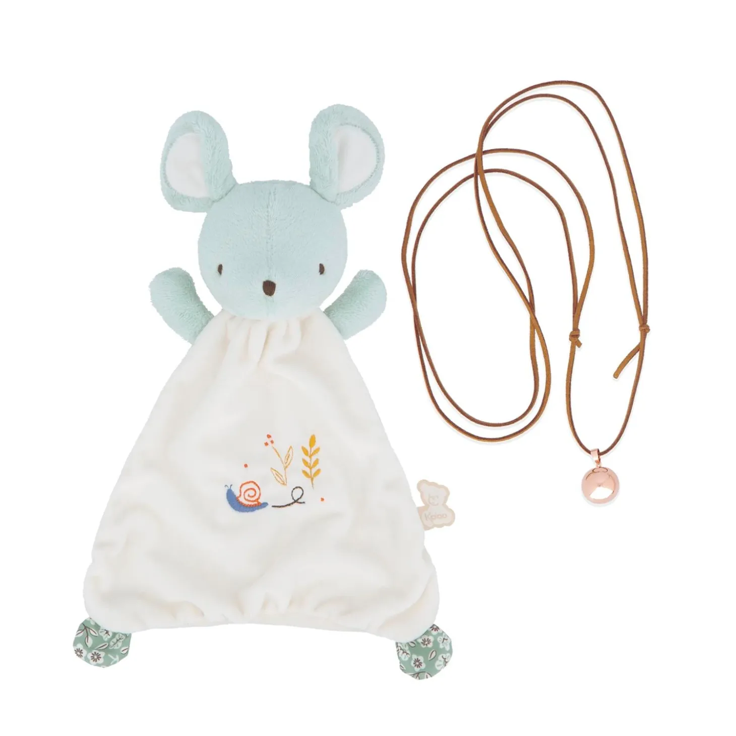 Kaloo Coffret Doudou Bola Souris Vert