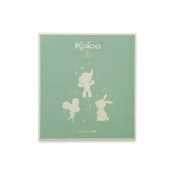 Kaloo Coffret Doudou Bola Souris Vert