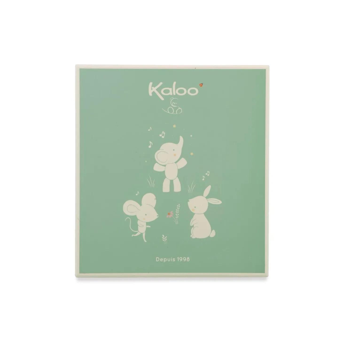 Kaloo Coffret Doudou Bola Souris Vert