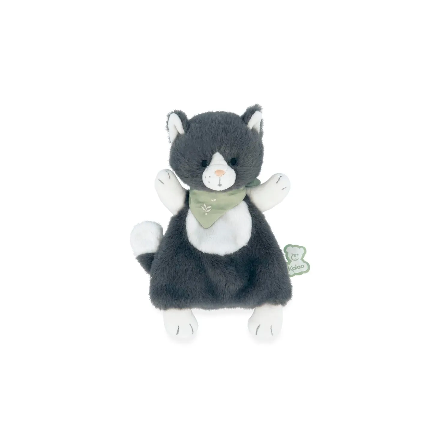 Kaloo Doudou chat chamallow Gris