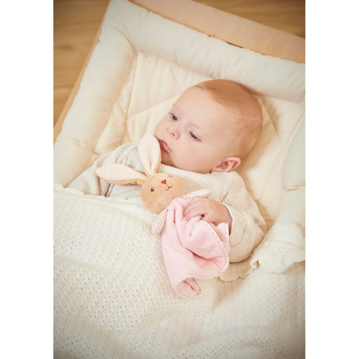 Kaloo Doudou Lapin Rond Rose