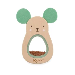 Kaloo Hochet à Sons Souris Bois