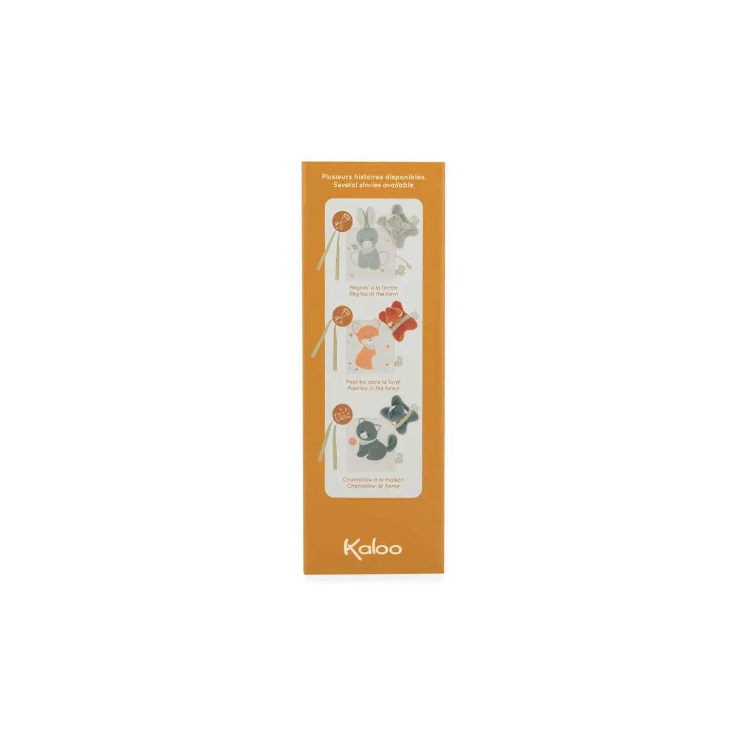Kaloo Livre d'éveil Chamallow à la maison Multicolore