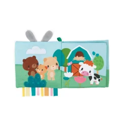 Kaloo Livre d’éveil Choo à la ferme Multicolore 14 cm