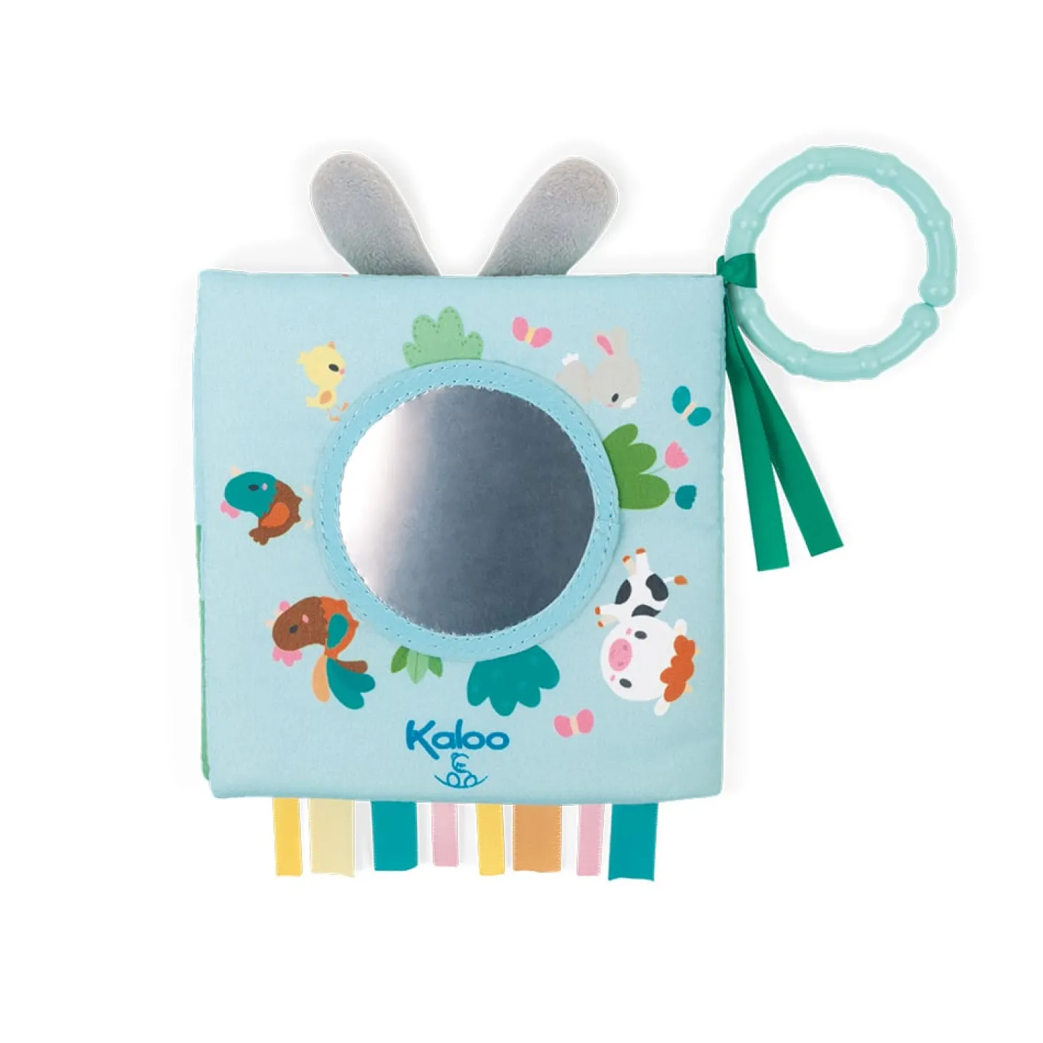 Kaloo Livre d’éveil Choo à la ferme Multicolore 14 cm