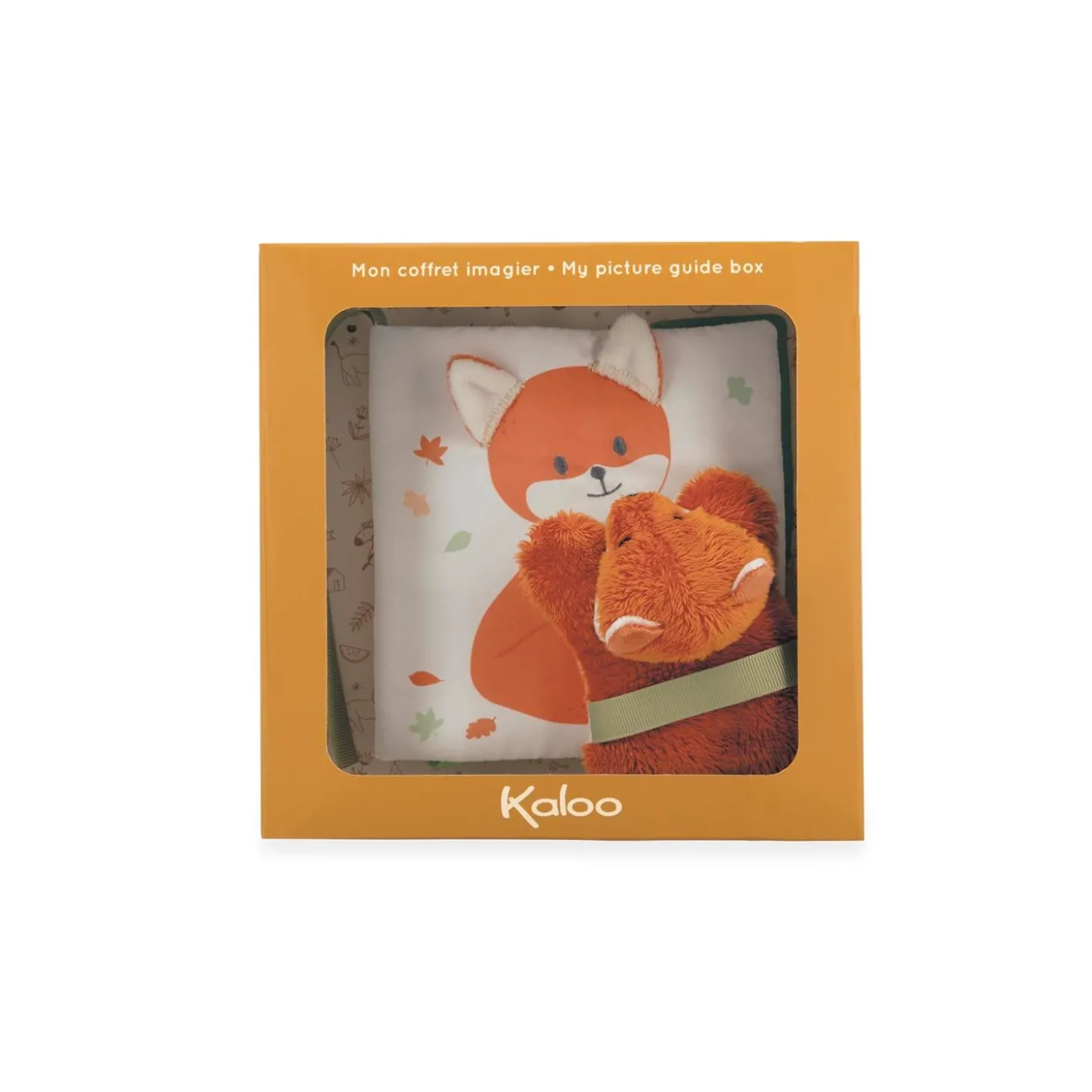 Kaloo Livre d'éveil Paprika Dans la Forêt Multicolore