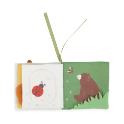 Kaloo Livre d'éveil Paprika Dans la Forêt Multicolore