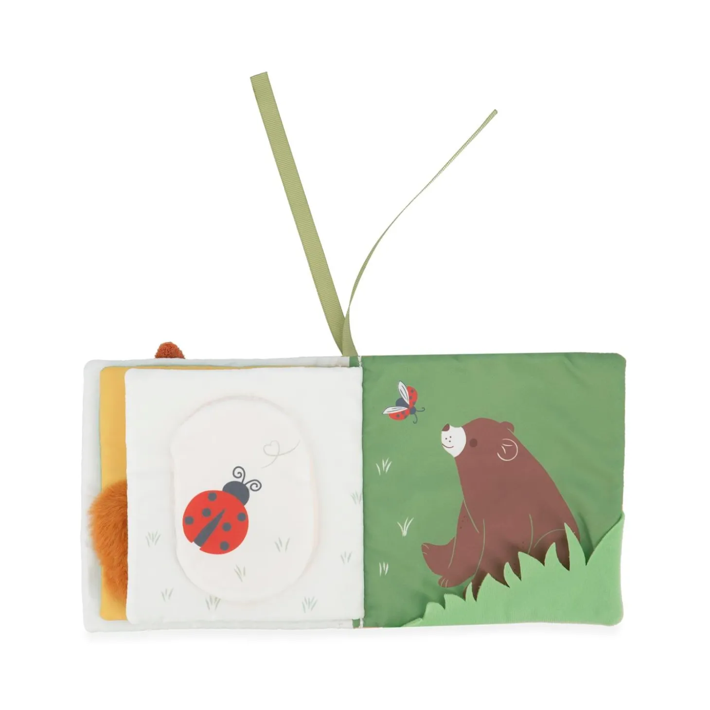 Kaloo Livre d'éveil Paprika Dans la Forêt Multicolore