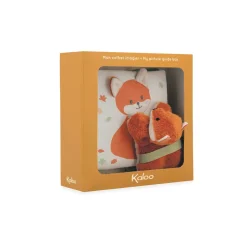 Kaloo Livre d'éveil Paprika Dans la Forêt Multicolore