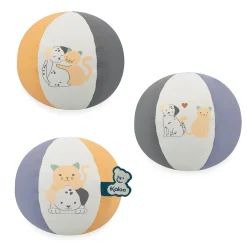 Kaloo                    Mon Ballon Chaton et Chiot    Multicolore