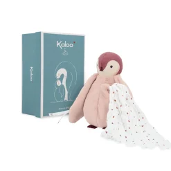Kaloo                    Peluche à bisous manchot    Rose