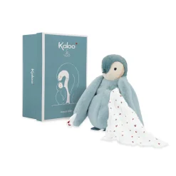 Kaloo                    Peluche à bisous manchot    Vert