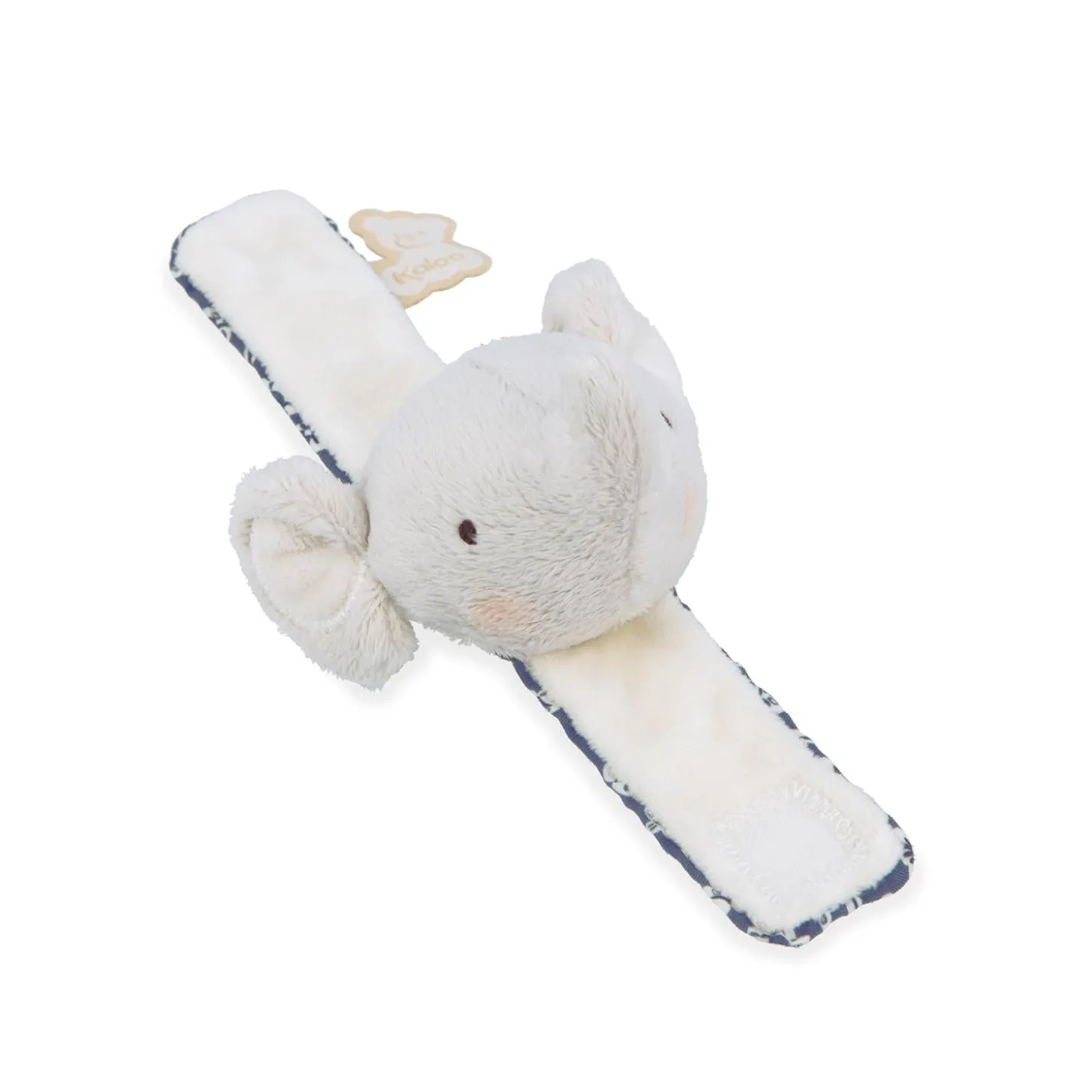 Kaloo Peluche d'activités Bracelet & Chaussons Élphant Bleu