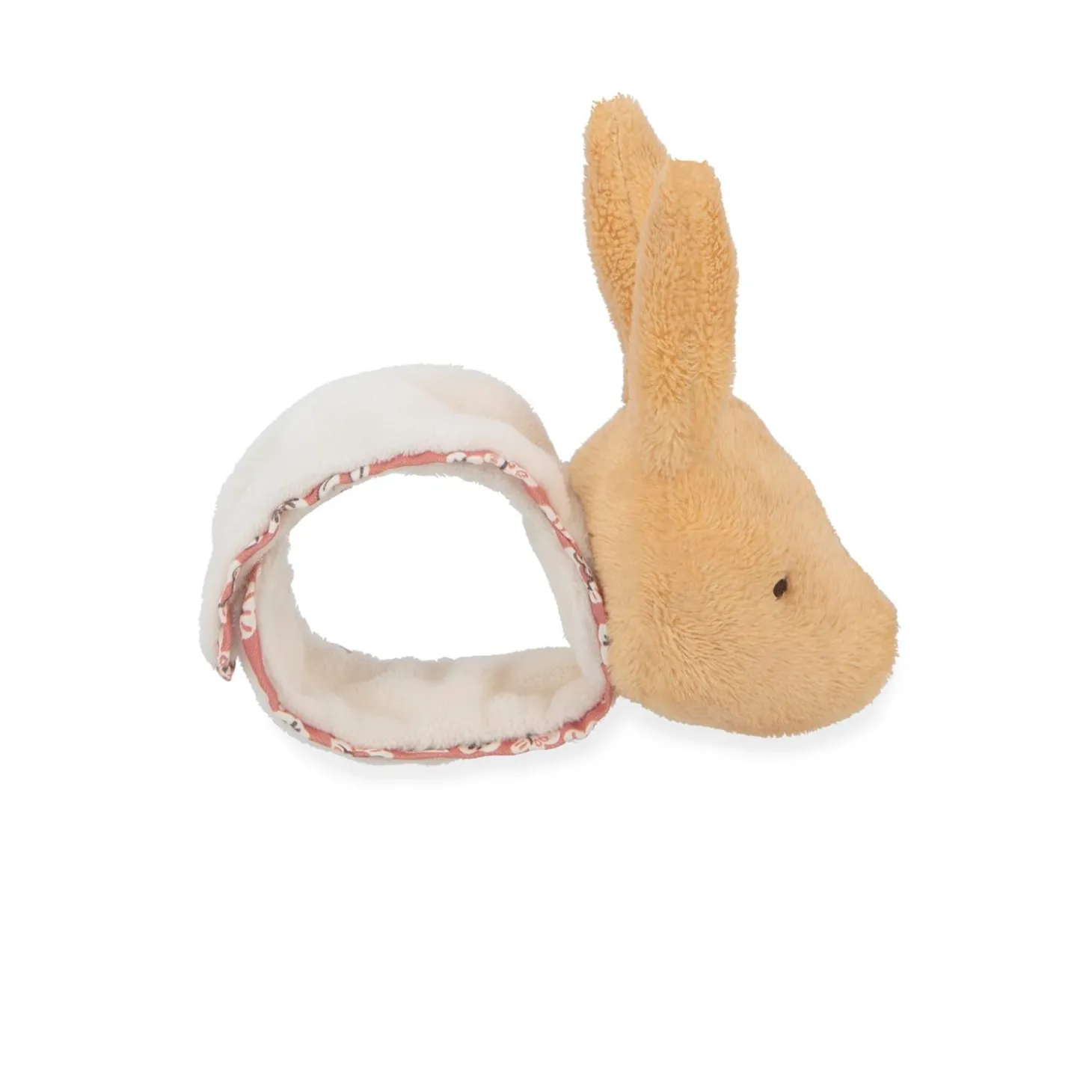 Kaloo Peluche d'activités Bracelet & Chaussons Lapin Marron