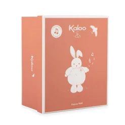 Kaloo Peluche musicale Patapouf Lapin Rouge