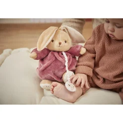 Kaloo Peluche musicale Patapouf Lapin Rouge