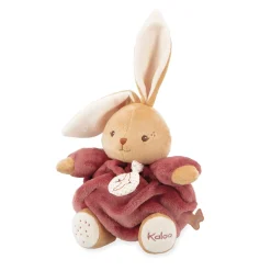 Kaloo Peluche musicale Patapouf Lapin Rouge