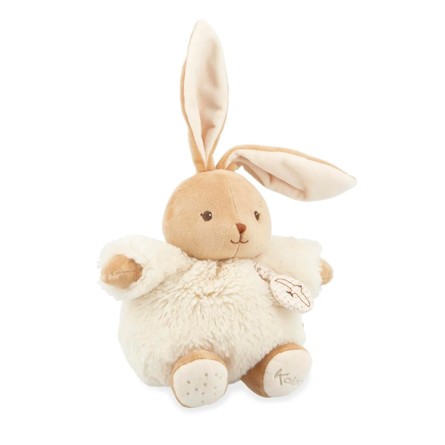 Kaloo Peluche musicale Patapouf Lapin Crème