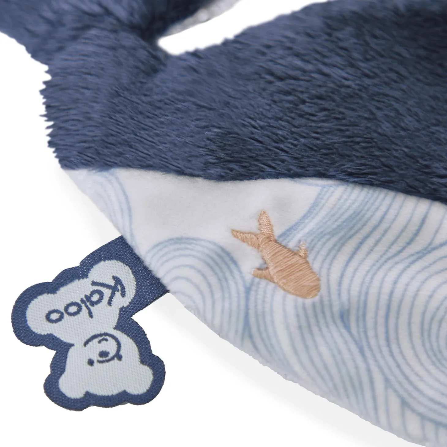Kaloo Peluche Poche Calmante Baleine Bleu