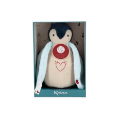 Kaloo Peluche veilleuse manchot Bleu