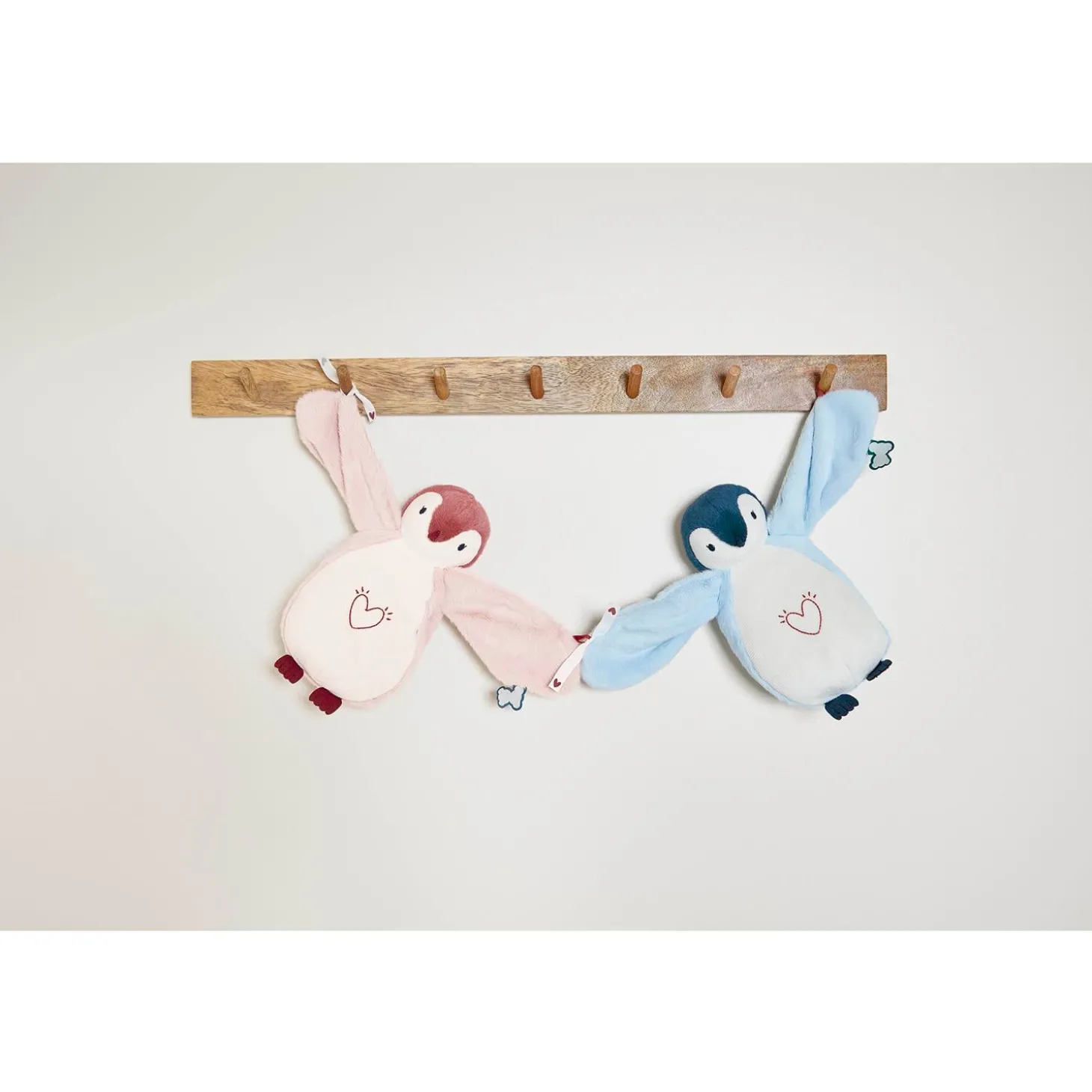 Kaloo Peluche veilleuse manchot Bleu