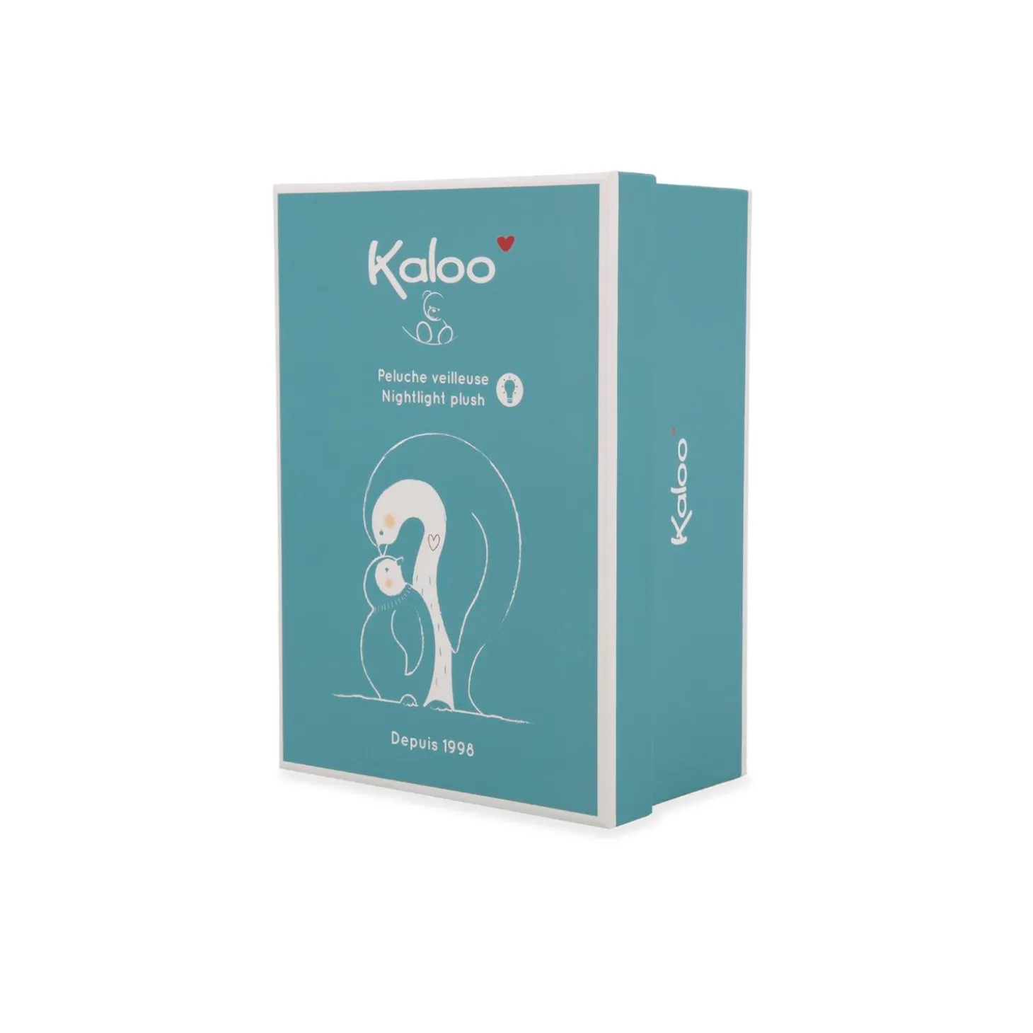 Kaloo Peluche veilleuse manchot Bleu