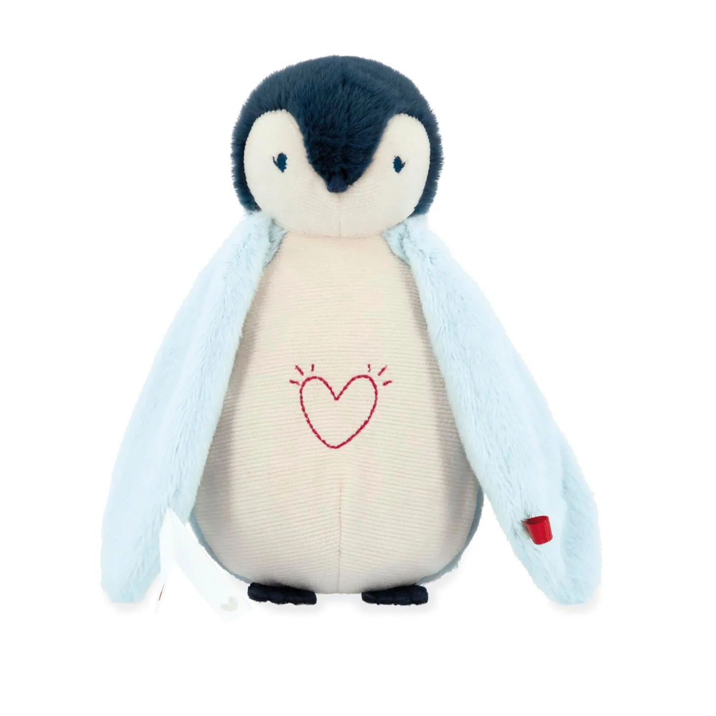 Kaloo Peluche veilleuse manchot Bleu