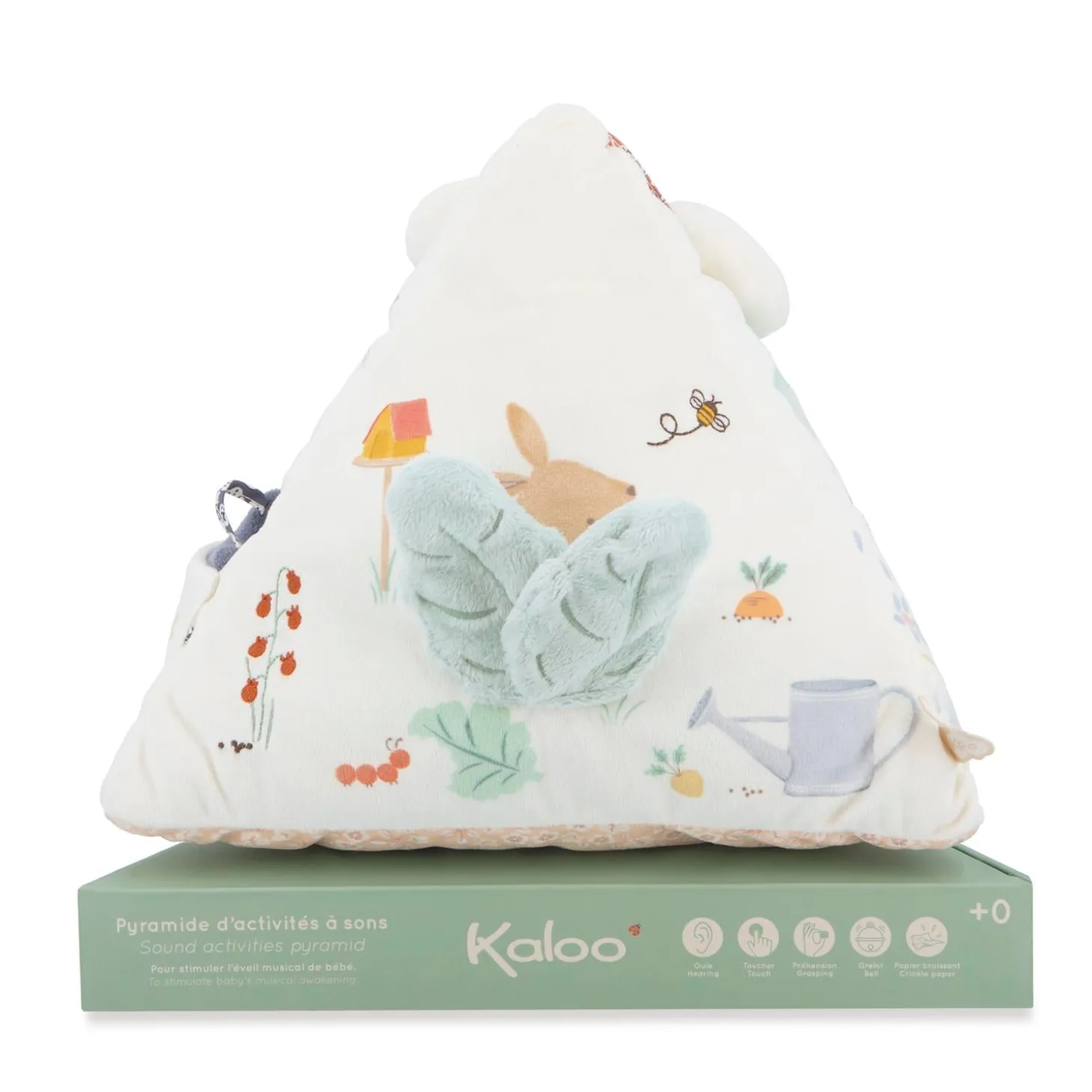 Kaloo Pyramide d'activités à Sons Multicolore