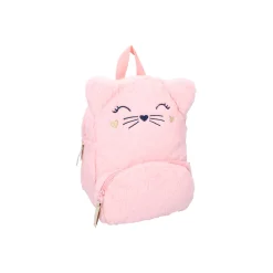 Kidzoom Sac à dos enfant chat fausse fourrure Rose