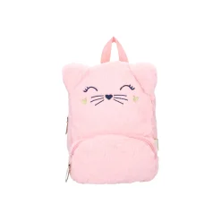Kidzoom                    Sac à dos enfant chat fausse fourrure    Rose