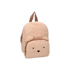Kidzoom Sac à dos enfant ourson bouclette Beige